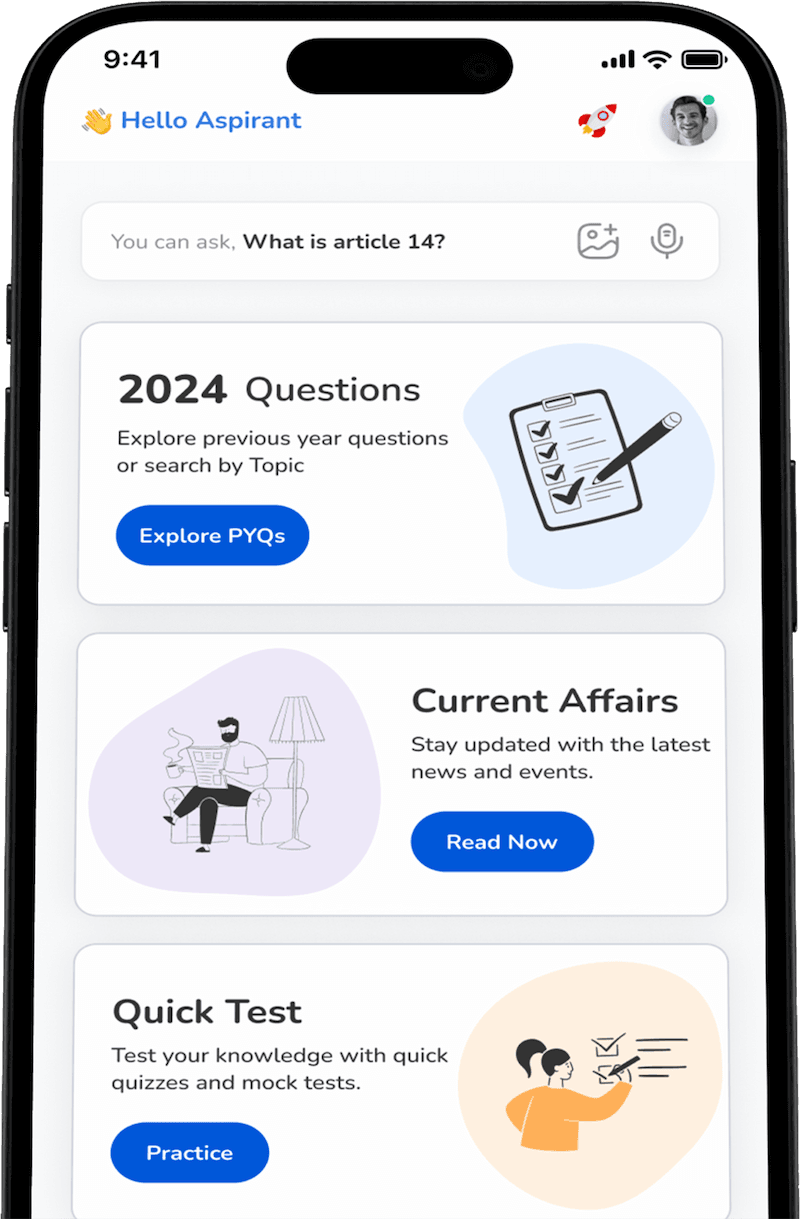 Saval AI quick shortcuts for UPSC study tools and resources