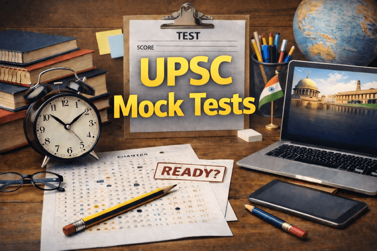 How to Use Mock Tests the Right Way for UPSC Prelims - blog thumbnail